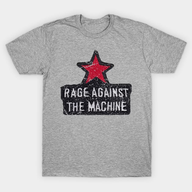 Rage Against The Machine Star T-Shirt by veanicc